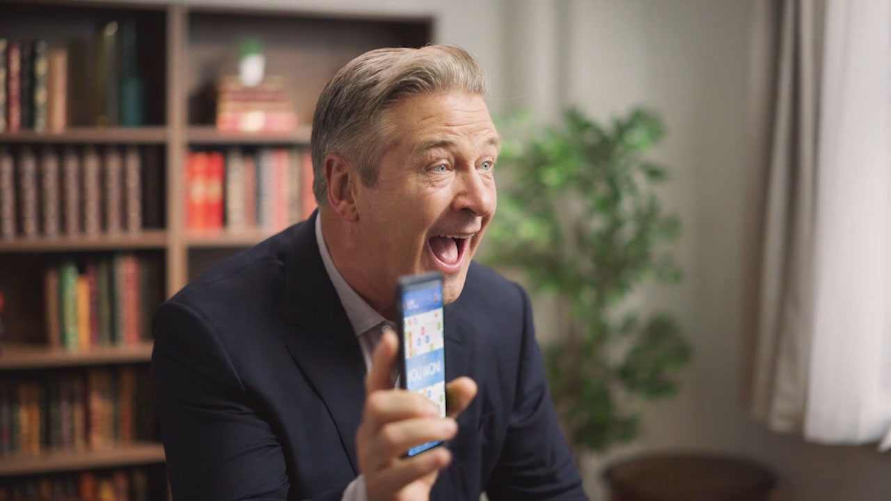 Alec Baldwin for Zynga's Words With Friends