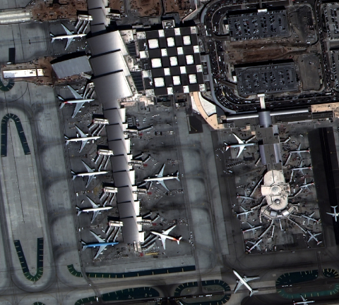 Featured image: SuperView takes a high-resolution image over the Tom Bradley International Terminal at LAX, September 19, 2019. (Photo: Soar)