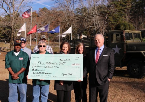 The nonprofit Three Hots and a Cot near Birmingham, Ala., was the grand-prize winner of last year's What a Difference a Day Makes contest. The organization provides transitional housing and other services to veterans. (Photo: Business Wire)