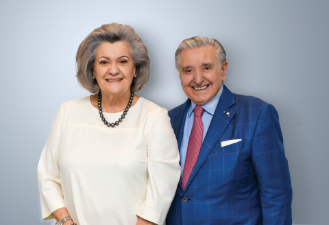 Mirella and Lino Saputo of the Mirella & Lino Saputo Foundation. (Photo: Business Wire)