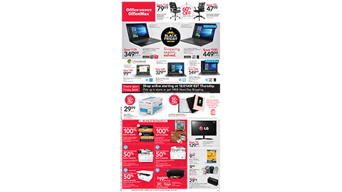 Office Depot & OfficeMax Black Friday 2019 Front Cover