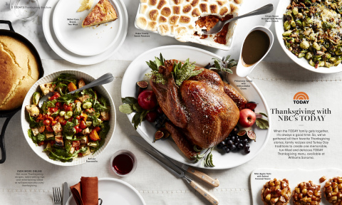 TODAY Show On-Air Talent Share Thanksgiving Recipes With Williams Sonoma (Photo: Business Wire)