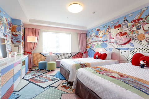 Keio Plaza Hotel Tama celebrates the 5th anniversary of “Hello Kitty Rooms” on November 1, 2019. (c)1976, 2019 SANRIO CO., LTD. APPROVAL No.G602875