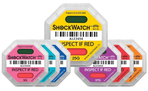 ShockWatch RFID Impact Indicators (Photo: Business Wire)