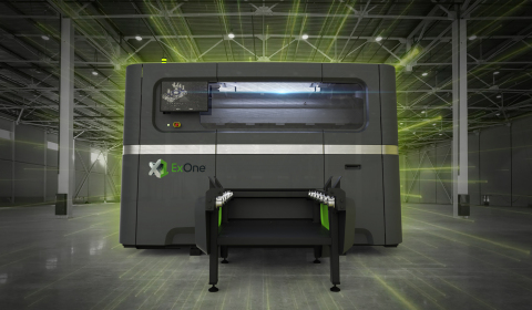 ExOne presenta la nuova stampante 3D per metalli X1 160PRO™ per la produzione di qualità di grandi quantitativi di parti