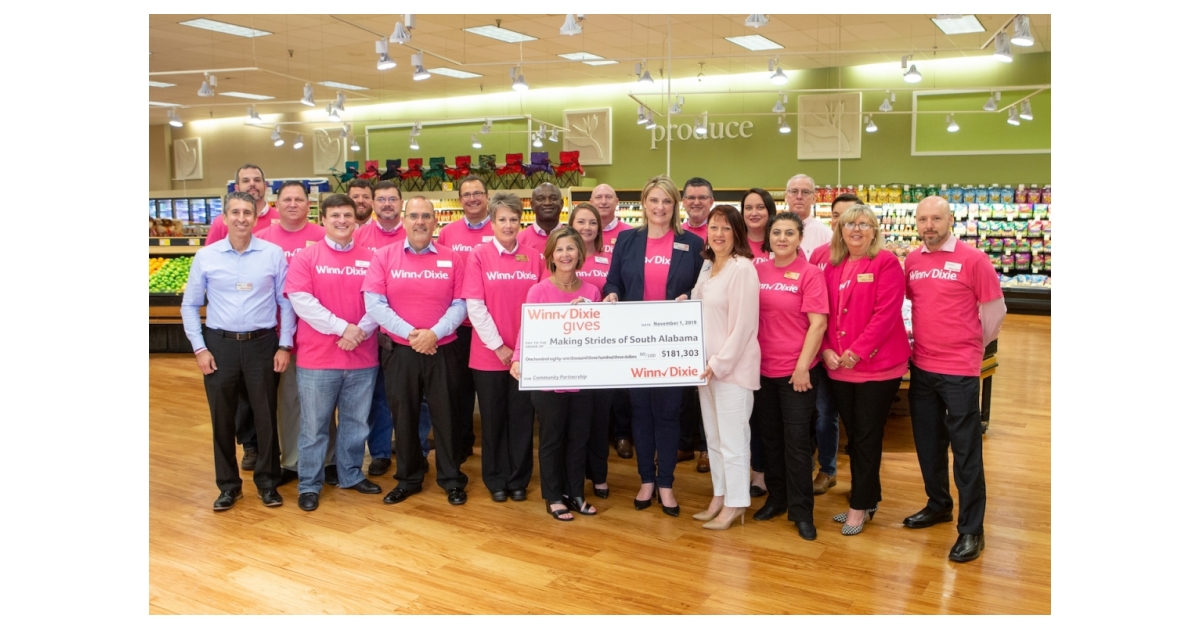 Winn-Dixie Donates Nearly $182,000 to Making Strides Against Breast ...