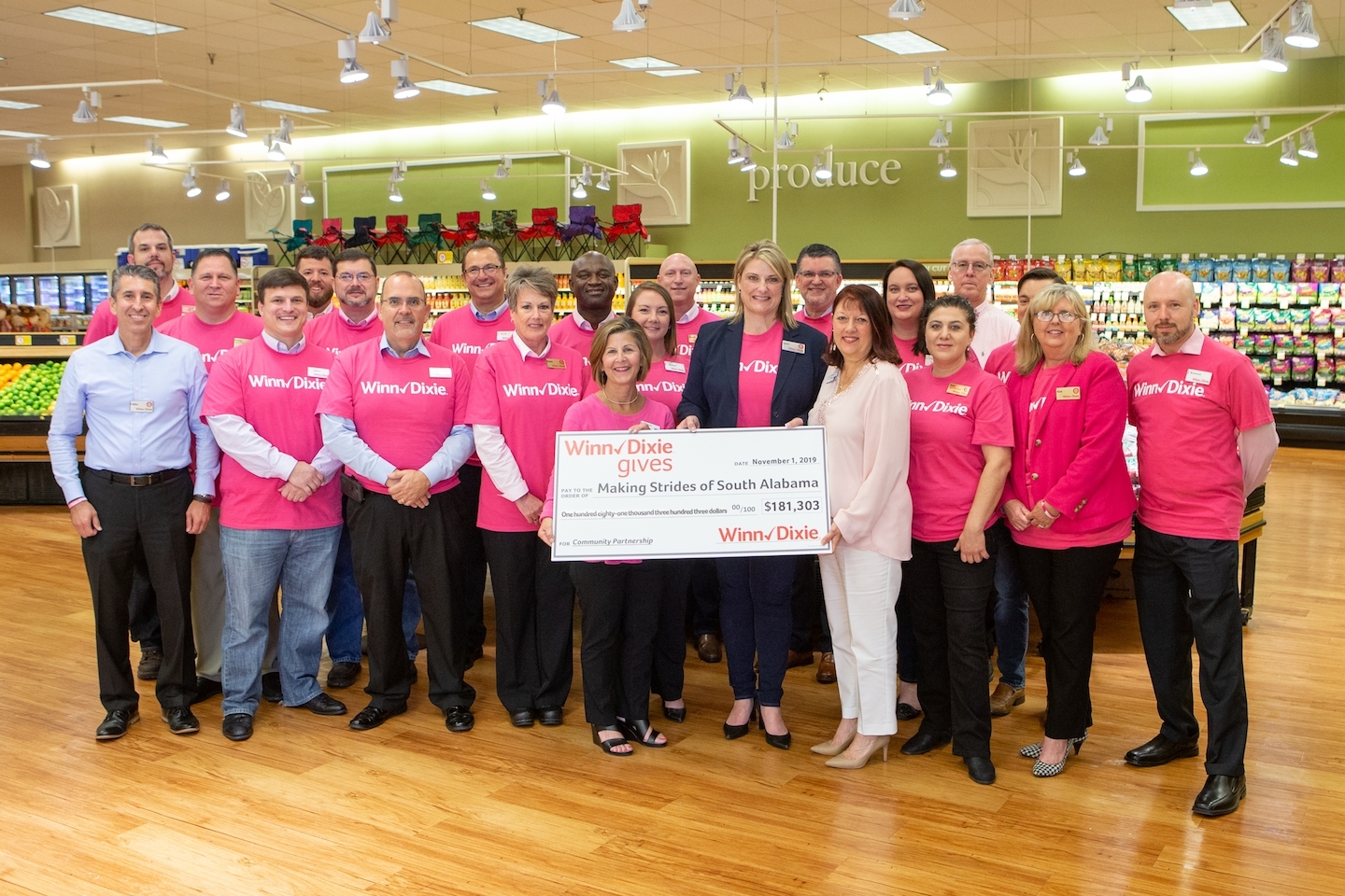 Winn-Dixie Donates Nearly $182,000 to Making Strides Against Breast ...