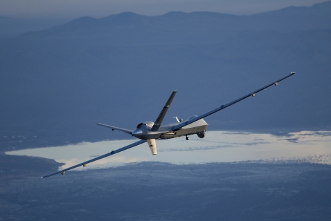 「600万時間という飛行時間は当社の無人航空機システムの信頼性の証しであり、機体は、技能と革新性のあるプロの専任グループにより、世界のさまざまな作戦向けに設計、構築、維持されています。」 -- GA-ASIのリンデン・ブルー最高経営責任者（CEO）（写真：ビジネスワイヤ）