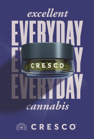 Cresco Labs "Excellent Everyday Cannabis" campaign kicks off in California highlighting the importance of quality and consistent cannabis products (Graphic: Business Wire)