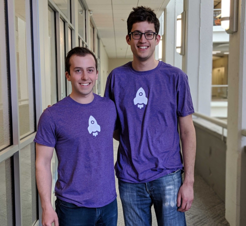 LogRocket founders Ben Edelstein and Matthew Arbesfeld (Photo: Business Wire)