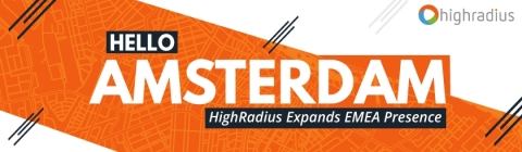HighRadius Expands EMEA Presence to Amsterdam (Graphic: Business Wire)