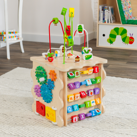The KidKraft World of Eric Carle™ Very Busy Activity Cube, a five-sided exploration toy, has been selected as a finalist for the Toy Association's 2020 Toy of the Year Awards in the Infant/Toddler category. (Photo: Business Wire)