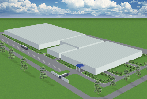TGHP Thai Binh Plant (conceptual drawing after expansion) (Graphic: Business Wire)