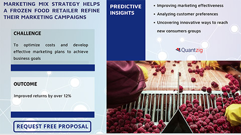 MARKETING MIX STRATEGY HELPS A FROZEN FOOD RETAILER REFINE THEIR MARKETING CAMPAIGNS (Graphic: Business Wire)