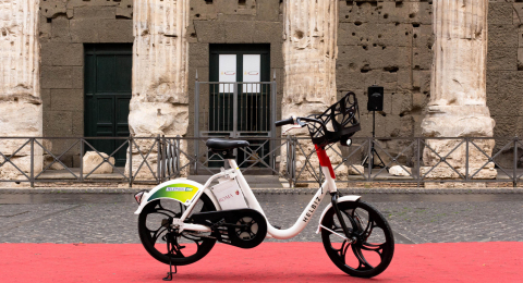 Helbiz launches its first-ever fleet of electric bicycles in Rome. (Photo: Business Wire)