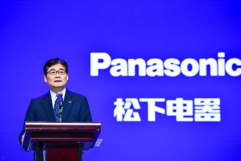 Tetsuro Homma, Senior Managing Executive Officer of Panasonic Corporation and CEO of China & Northeast Asia Company, speaking at CIIE 2019 (Photo: Business Wire)