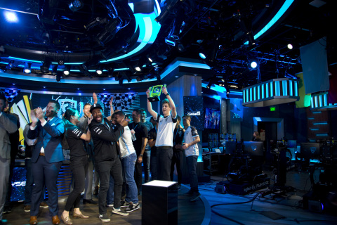 Isaac “VP Isaac21” Gillissen, from Delft, Netherlands took the checkered flag in the Logitech G Challenge Grand Finals, held on November 16, 2019 in Las Vegas, Nevada. (Photo: Business Wire)