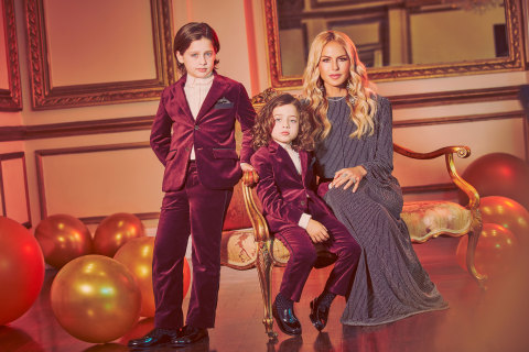 Janie and Jack partners with designer and entrepreneur Rachel Zoe to launch holiday party collection that gives back (Photo: Business Wire)