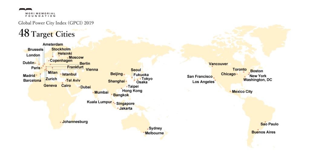 東京は3位を維持するも 4位のパリが東京に迫る Business Wire