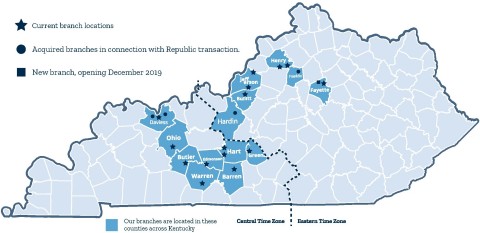 Limestone Bank Branch Locations (Photo: Business Wire)