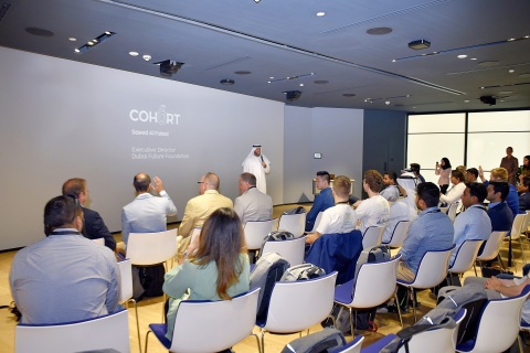 Dubai Future Accelerators convened participants to brainstorm innovative solutions at Cohort 6 (Photo: AETOSWire)