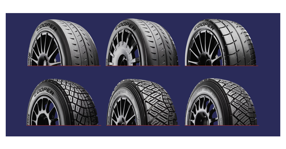 Durf salaris Microprocessor Cooper Tyre Europe lanceert uitgebreid nieuw assortiment rallybanden voor  gebruik op asfalt, klassiek asfalt, grind en modder en sneeuw | Business  Wire
