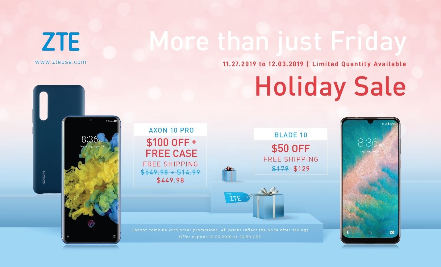 Zte Black Friday Deals Extend To Cyber Monday For Its Most Popular Smartphones Business Wire