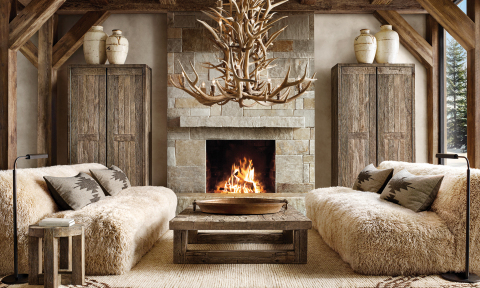 RH SKI HOUSE 2019 INTRODUCES THE YETI SHEEPSKIN COLLECTION BY TIMOTHY OULTON (Photo: Business Wire)