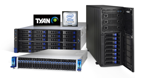 TYAN esibisce piattaforme HPC, IA e di server per archiviazione con i processori scalabili di seconda generazione Intel® Xeon® durante l'evento SC19