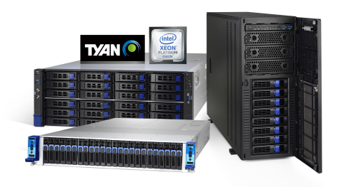 TYAN HPC Server Platforms Boost Performance with 2nd Gen Intel Xeon Scalable Processors for Enterprises and Data Centers (Photo: Business Wire)