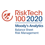 ムーディーズ・アナリティックスがチャーティスRiskTech100®のバランスシート・リスク管理およびエンタープライズ・ストレステストのカテゴリーで受賞