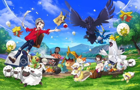 In Pokémon Sword and Pokémon Shield, players embark on a journey through the Galar region, where they’ll catch, battle and trade a variety of Pokémon, meet a memorable cast of characters and unravel the mystery behind the Legendary Pokémon Zacian and Zamazenta. (Photo: Business Wire)