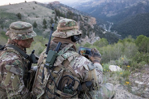 The AN/PRC-163 is a powerful multi-channel, software-defined radio system that enables advanced tactical communications and meets USSOCOM’s rigorous requirements for a small, two-channel, multiband, multifunction and multi-mission tactical radio. (Photo: Business Wire)