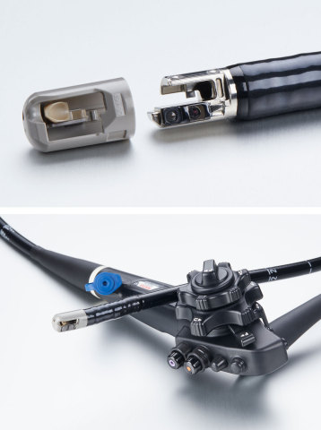 DEC™ HD Duodenoscope, featuring the Sterile Disposable Elevator Cap (Photo: Business Wire)