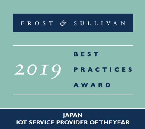 2019 Japan IoT Service Provider of the Year (Graphic: Business Wire)