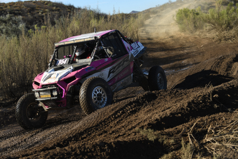 Kristen Matlock racing in the Baja 1000 (Photo: Business Wire)