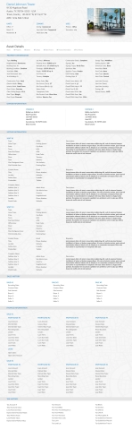 RealMassive DataQu Property Details Page includes up to 250 data points on 30 million commercial properties nationwide (Graphic: Business Wire)