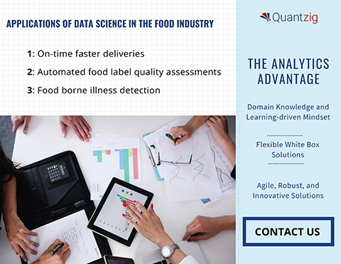 Applications of Data Science in the Food Industry