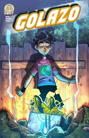 The cover of the first issue of Golazo, the latest all-ages title from Neymar Jr. Comics. (Graphic: Business Wire)