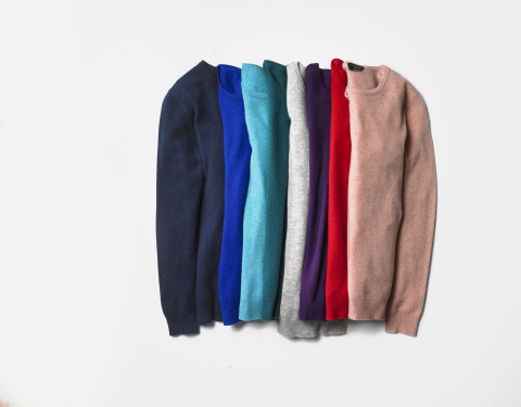 Discover gifts that you’ll love to give in every price point at Macy’s; Charter Club Cashmere Women’s Sweater, $79.99  (Photo: Business Wire)