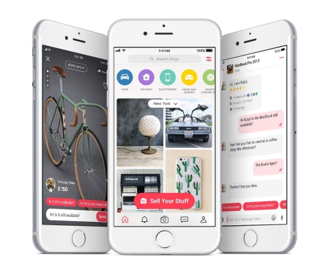 letgo's free app makes it simple to buy and sell locally. (Photo: Business Wire)