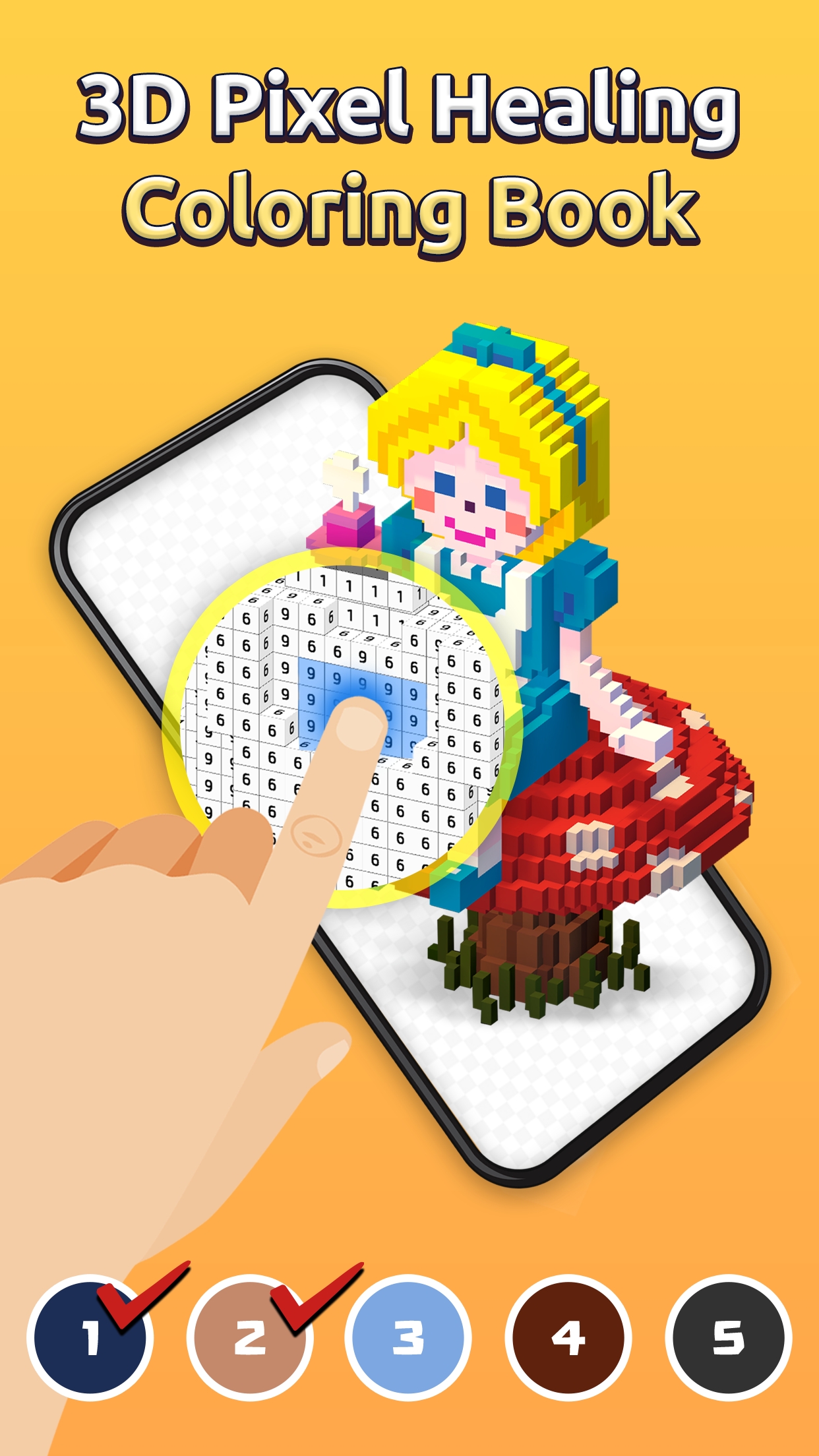 Download Buff Studio Globally Launches My Coloring A Mobile 3d Pixel Art Coloring Book Game Navgtr