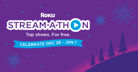 2019 Roku Stream-a-thon on The Roku Channel (Graphic: Business Wire)