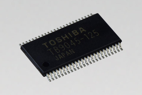 Toshiba: "TB9045FNG," a general-purpose system power IC with multiple outputs achieving functional safety for automotive applications. (Photo: Business Wire)