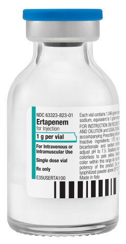Fresenius Kabi introduces Ertapenem for Injection in a 1 gram vial. This is the company's third penem antibacterial offering in the U.S. (Photo: Business Wire)