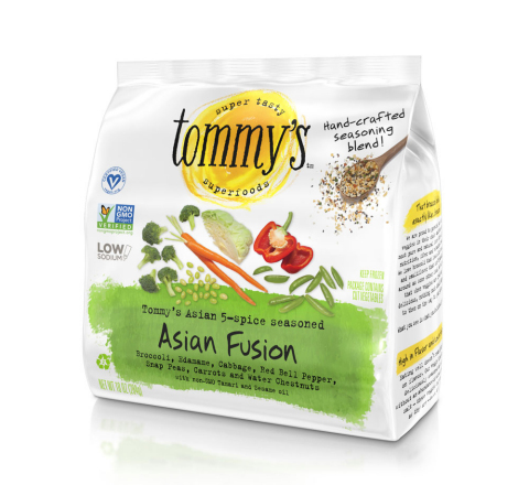 Asian Fusion is a blend of 7 veggies with extraordinary taste and texture, as well as non-GMO Tamari and seasoned with a proprietary, hand-crafted “Asian 5-spice” blend including black sesame seeds. Asian Fusion is not only delicious, but a nutritional powerhouse and a good source of plant protein. (Photo: Business Wire)