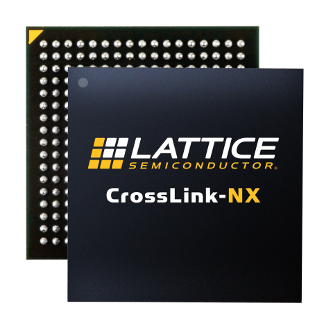 The new CrossLink-NX FPGA from Lattice Semiconductor (Graphic: Business Wire)
