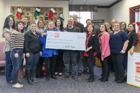 Wells Fargo and FHLB Dallas awarded $8K in Partnership Grant Program funds to Samaritan House, Inc., which will be used to equip the New Mexico organization's classrooms and fund program development. (Photo: Business Wire)