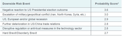 Downside risk - Natixis Strategist 2020 Outlook (Graphic: Business Wire)