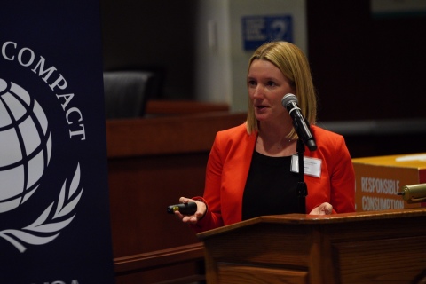 Lauren Gula, Senior Manager, Social Sustainability and Women’s Empowerment, UN Global Compact (Photo: Mary Kay Inc.)